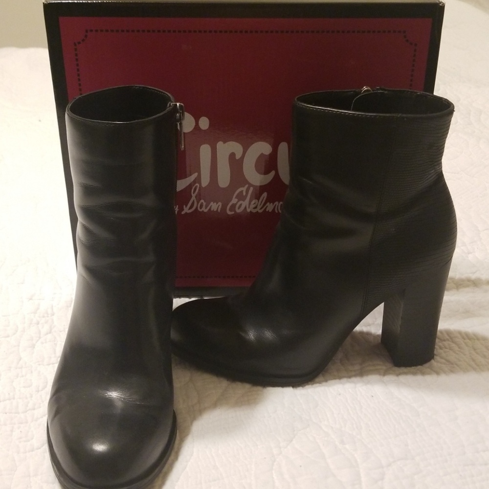 Sam Edelman Black Rollins Boots